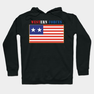 Flag - Western Forces - 2 Star Flag w Txt Hoodie